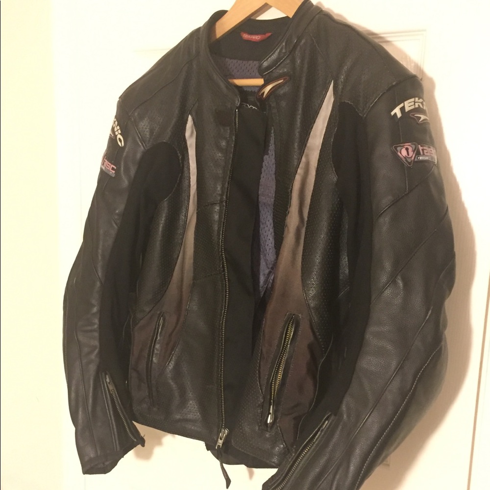 Teknic motorcycle leather jacket size 40 - Picture 7 of 7